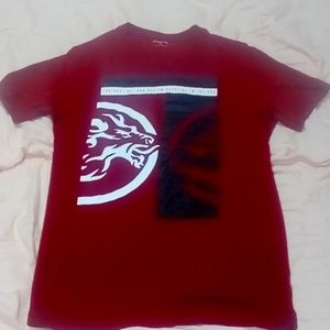 Express red graphic tee